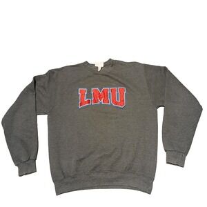 Loyola Marymount University Sweatshirt Mens M Gray Champion LMU College Crew